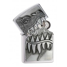 Зажигалка ZIPPO Classic с покрытием Brushed Chrome