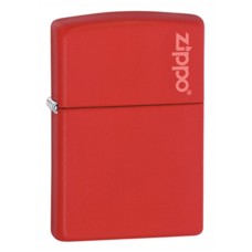 Зажигалка ZIPPO Classic, латунь с покрытием Red Matte, красный, матовая, 36х12x56 мм