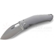 Складной нож Lucas Burnley Design Buku™, Satin Finish Nepalese- style Kukri Blade, Stainless Steel Handle