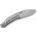 Складной нож Lucas Burnley Design Buku™, Satin Finish Nepalese- style Kukri Blade, Stainless Steel Handle