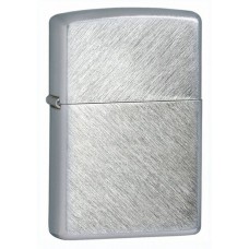 Зажигалка ZIPPO с покрытием Herringbone Sweep, латунь/сталь, серебристая, матовая, 36x12x56 мм