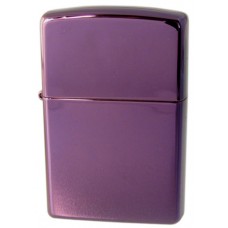 Зажигалка ZIPPO Abyss Classic, латунь с покрытием, фиолетовый, глянцевая, 36х12x56 мм