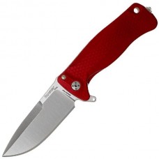 Нож складной SR-22 Mini Ball-Bearing Flipper, Red Solid® Aluminum Handle, Satin Finish Sleipner Stainless Steel