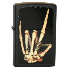 Зажигалка ZIPPO Heavy Metal Black Matte, латунь с порошковым покрытием, черный, матовая, 36х12х56 мм