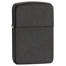 Зажигалка ZIPPO 1941 Replica, латунь с покрытием Black Crackle, черный, матовая, 36х12x56 мм