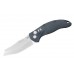 Нож складной EX-04 Stone-Tumbled Wharncliffe Blade, Black G-Mascus® G10 Handle 10.16 см.