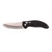 Нож складной EX-04 Stone-Tumbled Upswept Blade, Black G-Mascus® G10 Handle 10.16 см.