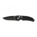 Нож складной EX-03 Black Drop Point Blade, Black Handle 10.16 см.