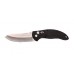 Автоматический складной нож EX-04 Auto, Stone-Tumbled Upswept Blade, Black G-Mascus® G10 Handle 8.89 см.