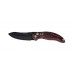 Автоматический складной нож EX-04 Auto, Black Upswept Blade, Black/Gray/Red Lava G-Mascus® G10 Handle 8.89 см.