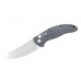 Автоматический складной нож EX-04 Auto, Stone-Tumbled Upswept Blade, Black/Gray/Lava G-Mascus® G10 Handle 8.89 см.