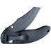 Нож складной EX-04 Black Wharncliffe Blade, Black G-Mascus® G10 Handle 8.89 см.