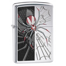 Зажигалка ZIPPO Classic Spider с покрытием High Polish Chrome