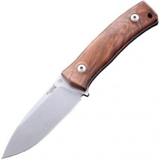 Нож M4 Russian Version, Satin Finish Böhler M390 Microclean® Steel, Walnut Handle