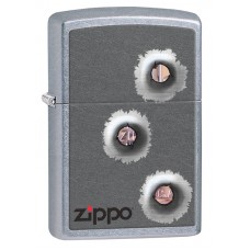 Зажигалка ZIPPO Classic Пуля с покрытием Street Chrome™