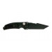 Автоматический складной нож EX-01 Auto, Black Tanto Blade, Matte Black Handle 8.89 см.