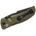 Нож складной EX-01 Black Tanto Blade, OD Green Aluminum Handle 10.16 см.