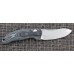 Автоматический складной нож EX-04 Auto, Stone-Tumbled Upswept Blade, Black/Gray/Lava G-Mascus® G10 Handle 8.89 см.