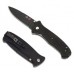 Нож складной Sere 2000™, VG-10 Black Plain Blade, Black G-10 Handles 9.2 см.