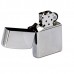 Зажигалка ZIPPO Shadow Gradiant High Polish Chrome, латунь, ник.-хром. покр., серебр., глянц., 36х56х12 мм
