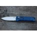 Полуавтоматический складной нож Benchmade Casbah 4400-1, сталь CPM-S30V, рукоять Grivory® (пластик) синий