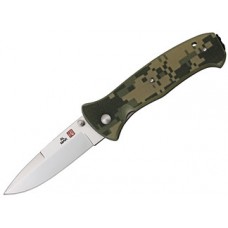 Нож складной Sere 2000™, VG-10 Satin Plain Blade, Digital Camo G-10 Handles 9.2 см.