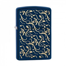 Зажигалка ZIPPO с покрытием Navy Matte, латунь/сталь, синяя, матовая, 36x12x56 мм