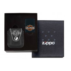 Набор ZIPPO Harley-Davidson®: зажигалка 218HD.H252 и чехол HDP6 в подарочной коробке