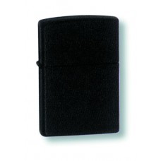 Зажигалка ZIPPO Classic с покрытием Black Matte, латунь/сталь, матовая