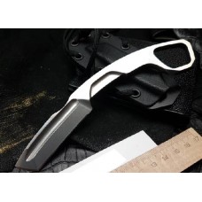 Нож с фиксированным клинком Extrema Ratio N.K.3 K Karambit Stonewashed, сталь Bohler N-690, цельнометаллический