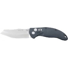 Нож складной EX-04 Stone-Tumbled Wharncliffe Blade, Black G-Mascus® G10 Handle 8.89 см.