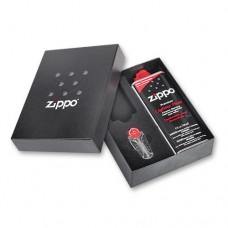 Подарочная коробка Zippo (кремни + топливо, 125 мл + место для широкой зажигалки), 118х43х145 мм