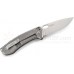 Складной нож Jesper Voxnaes Design Amicus™, Satin Finish Combo Blade, Stainless Steel Handle