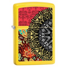 Зажигалка ZIPPO Classic с рисунком, покрытие Lemon™