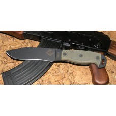 Нож с фиксированным клинком Ontario "NS-6 Black micarta"