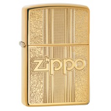 Зажигалка ZIPPO Classic с покрытием High Polish Brass, латунь/сталь, золот., 36x12x56 мм