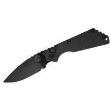 Автоматический складной нож Pro-Strider SnG Auto, Black Blade, Solid Black Aluminum