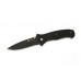 Нож складной Sere 2000™, VG-10 Black Plain Blade, Black G-10 Handles 9.2 см.