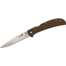 Нож складной Eagle Heavy Duty™, ZDP-189 / Laminated 420J2 Talon™ Blade, Earth Brown G-10 Handle 10.2 см.