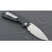 Автоматический складной нож Pro-Strider SnG Auto, Stonewashed Blade, Knurl Textured Black Aluminum