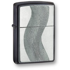 Зажигалка ZIPPO Black Ice, латунь с никеле-хромовым покрыт., серебр., глянц., 36х56х12 мм