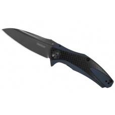 Складной нож Kershaw Natrix XL Blue/Gray 7008CFBLK, сталь 8Cr13MoV, рукоять G10/карбон