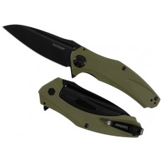 Складной нож Kershaw Natrix XL OD Green 7008OLBLK, сталь 8Cr13MoV, рукоять G-10