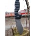 Складной нож Spartan Folding Kopis, Stonewashed Japanese Aus-8A Steel, Black Grivory® Handle 11.43 см.