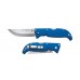 Складной нож Finn Wolf (Blue) - Cold Steel 20NPLUZ, сталь AUS 8A, рукоять Grivory® (высококачественный термопластик)