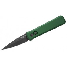 Автоматический складной нож Godson™, Black 154CM Blade, Green Aluminum Handle