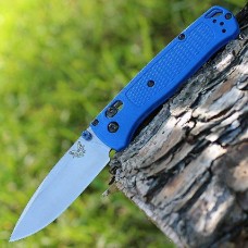 Нож складной BM Bugout Blue 535, сталь S30V, рукоять пластик