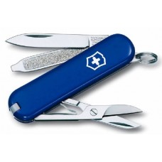 Нож перочинный Victorinox Classic 0.6223.2 58мм 7 функций синий