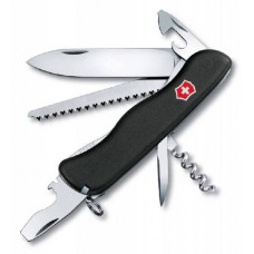 Нож перочинный Victorinox Forester 0.8363.3 111мм с фиксатором лезвия 12 функций черный