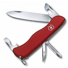 Нож перочинный Victorinox Adventurer с фиксатором лезвия, 11 функций, красный (0.8453)